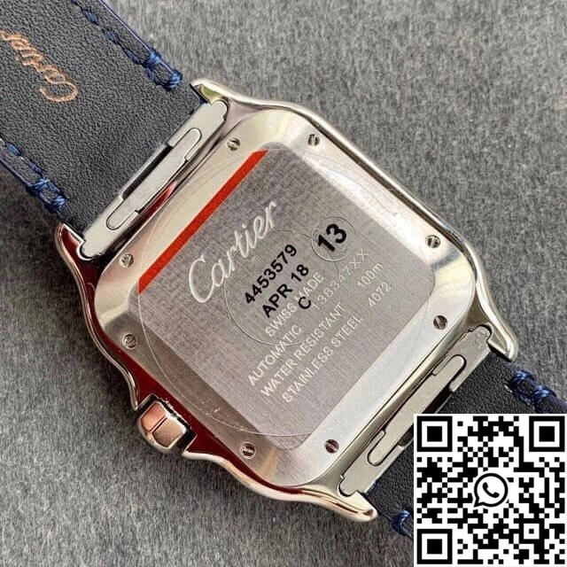 Refined Cartier Santos WSSA0030 V6 Factory Blue Dial 1475