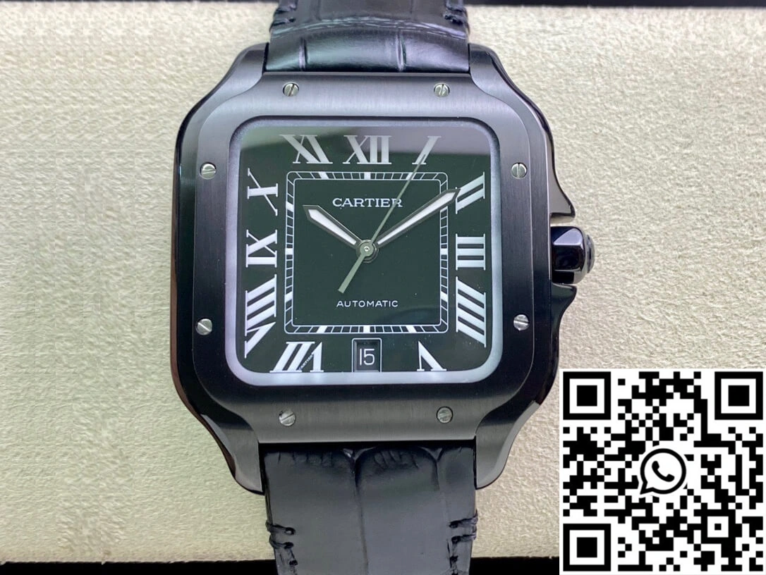 Cartier Santos WSSA0039 GF Factory Cowhide Strap FlexibleFit 1467