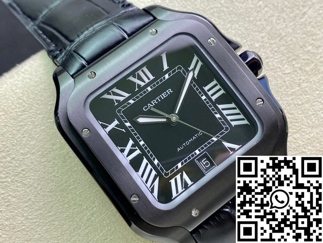 Cartier Santos WSSA0039 GF Factory Cowhide Strap FlexibleFit 1467