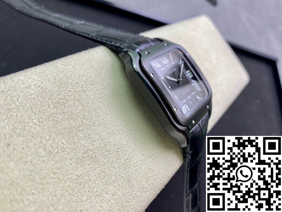 Cartier Santos WSSA0039 GF Factory Cowhide Strap FlexibleFit 1467