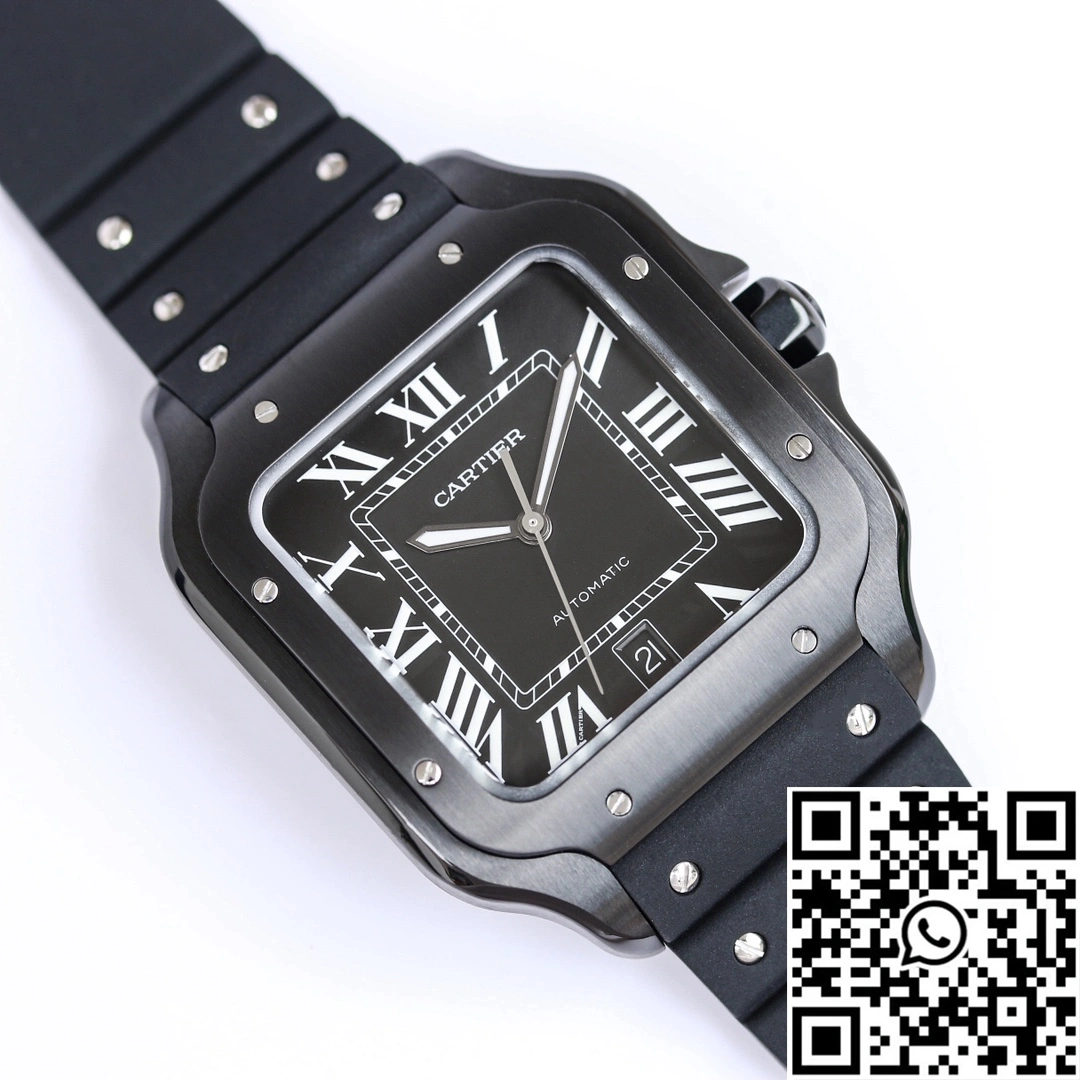 Cartier Santos WSSA0039 GF Factory V2 Black Case ModernLook 1451