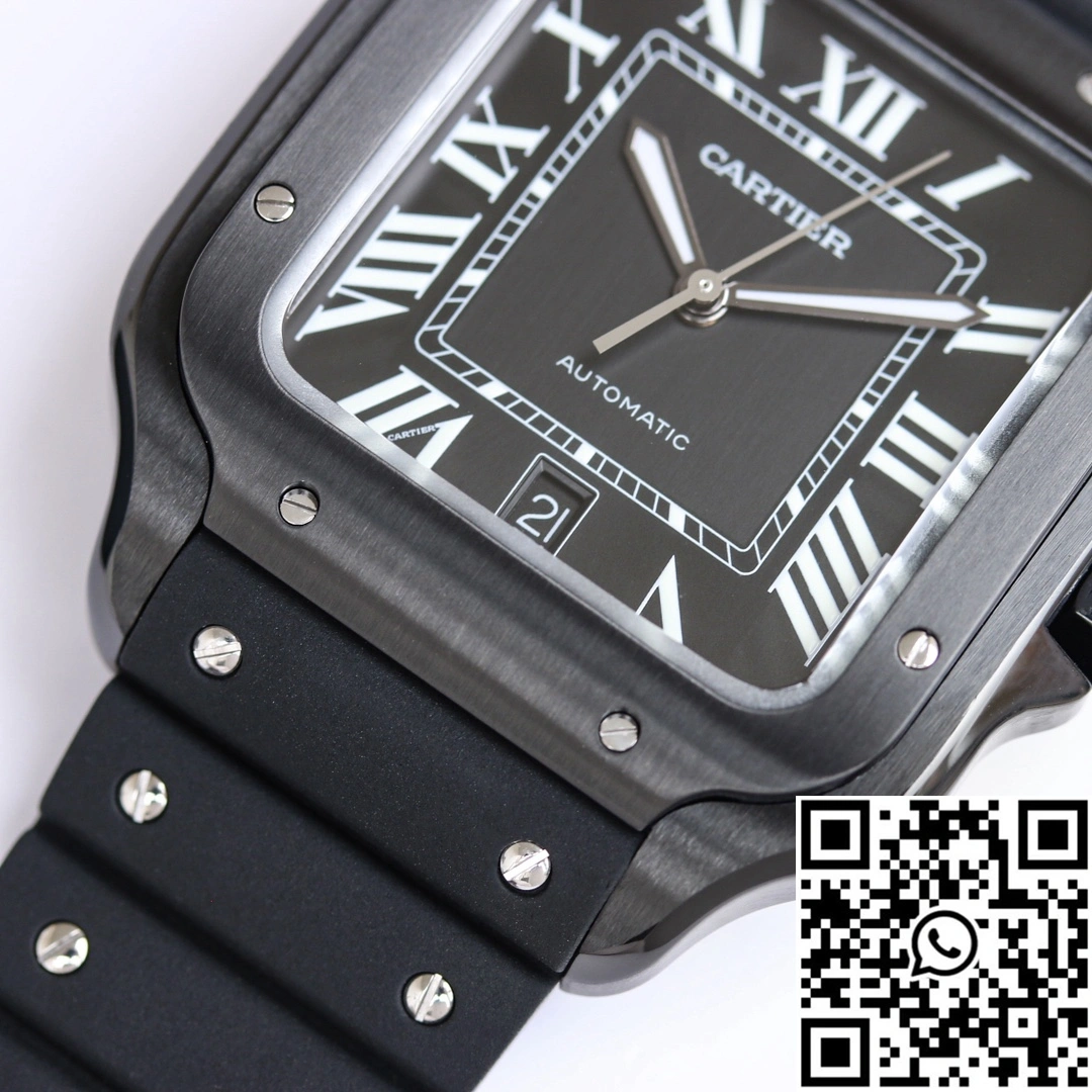 Cartier Santos WSSA0039 GF Factory V2 Black Case ModernLook 1451