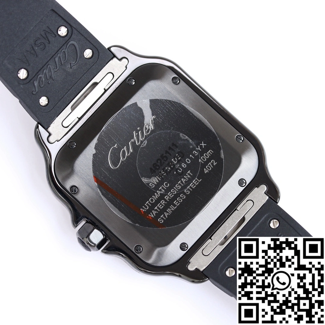 Cartier Santos WSSA0039 GF Factory V2 Black Case ModernLook 1451