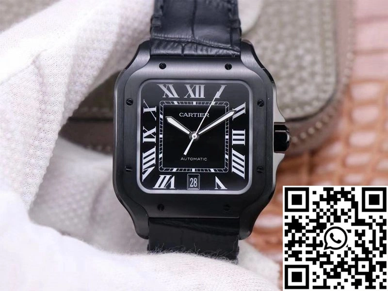 Stretchable Cartier Santos WSSA0039 V6 Factory Carbon Plating 1474