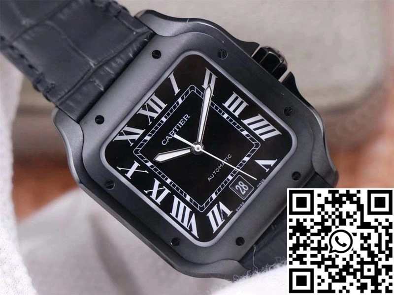 Stretchable Cartier Santos WSSA0039 V6 Factory Carbon Plating 1474