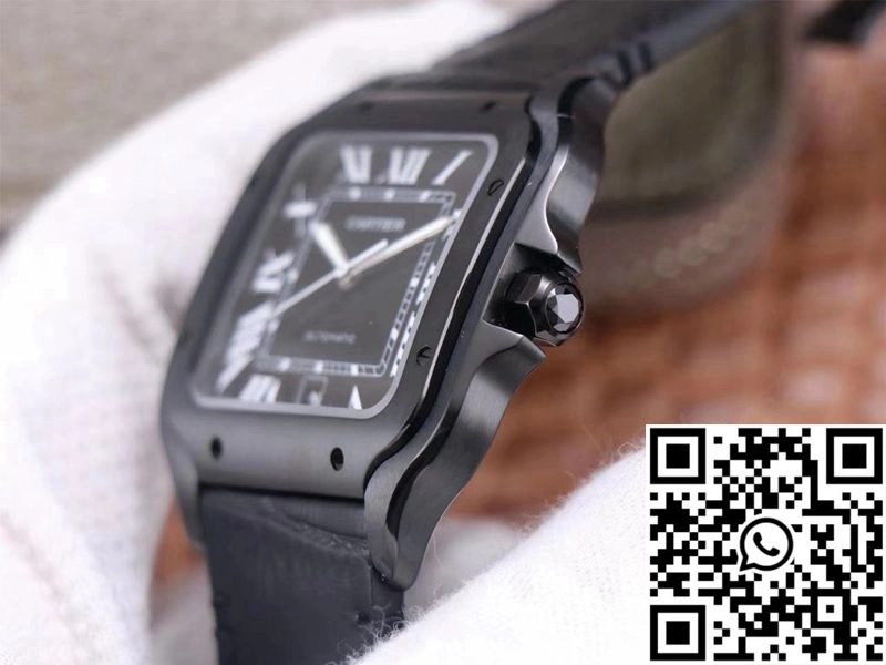 Stretchable Cartier Santos WSSA0039 V6 Factory Carbon Plating 1474