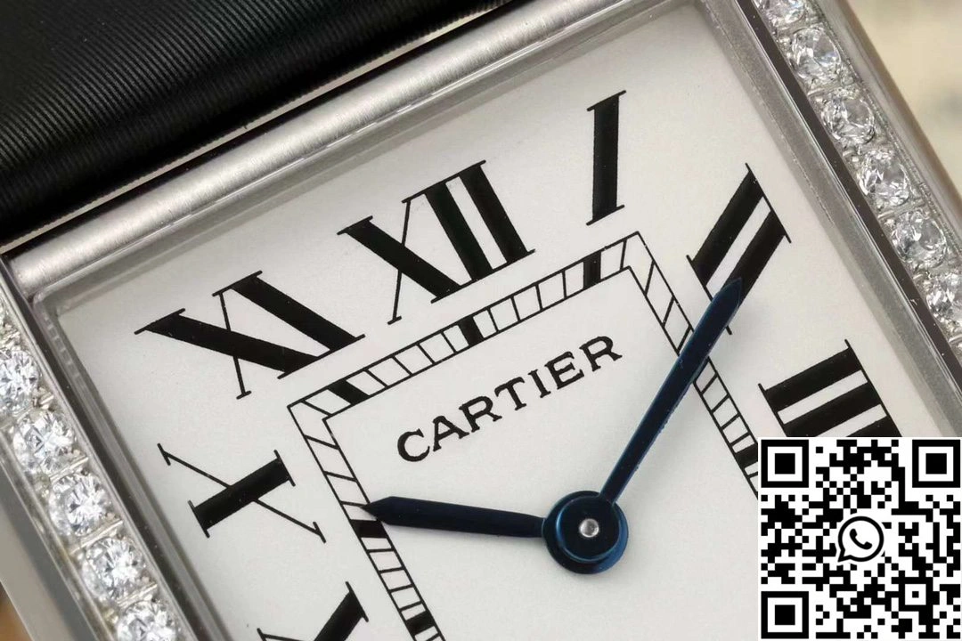 Cartier Tank CRW4TA0031 AF Factory 25.5mm Stainless Steel White Dial Comfortable 1491