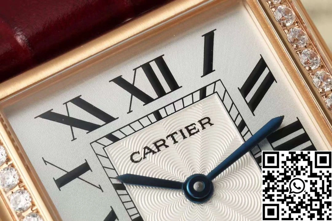 FastDry Cartier Tank CRWJTA0038 AF Factory 25.5mm Rose Gold White Dial 1504