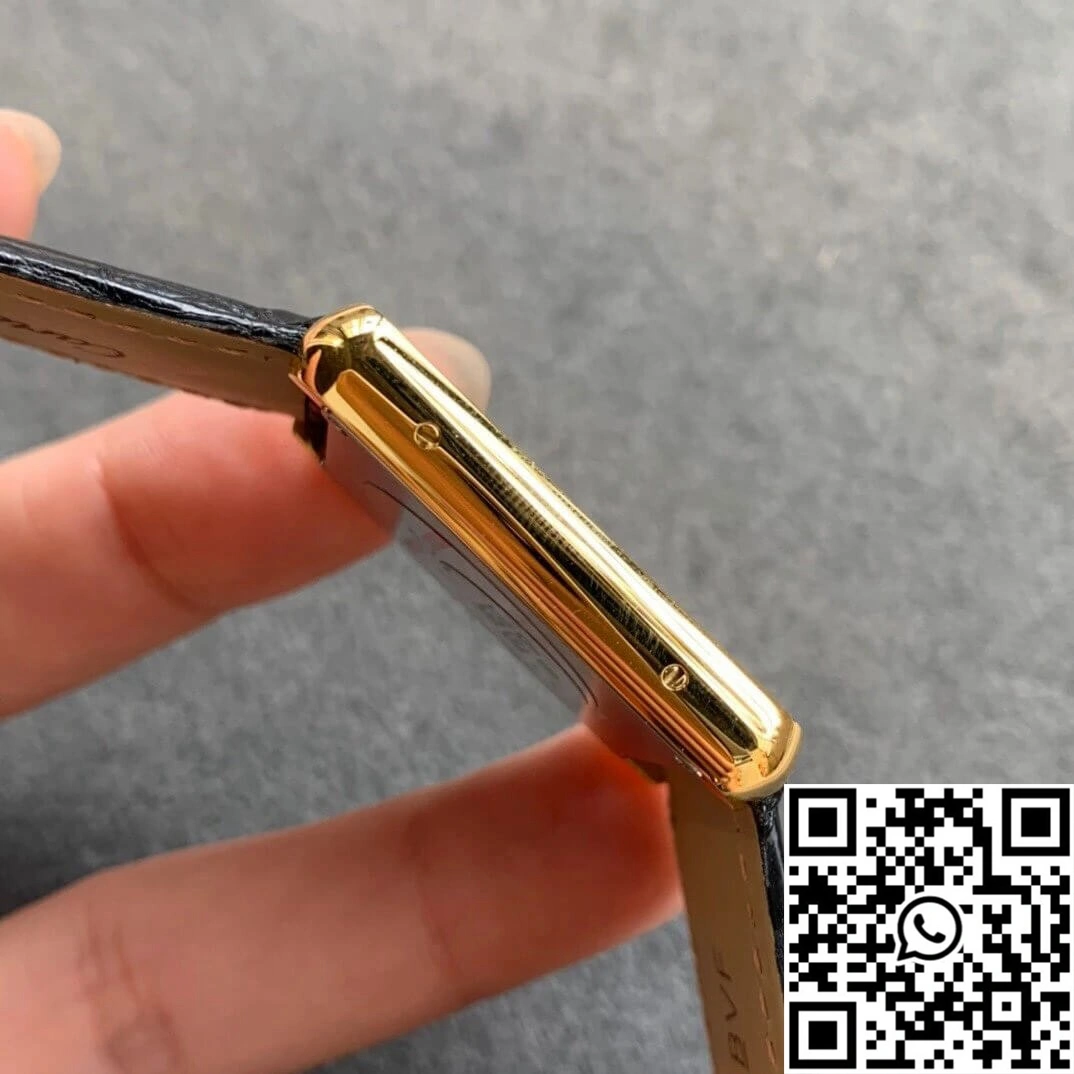 Cartier Tank K11 Factory V2 Yellow Gold White Dial FlexibleFit 1515