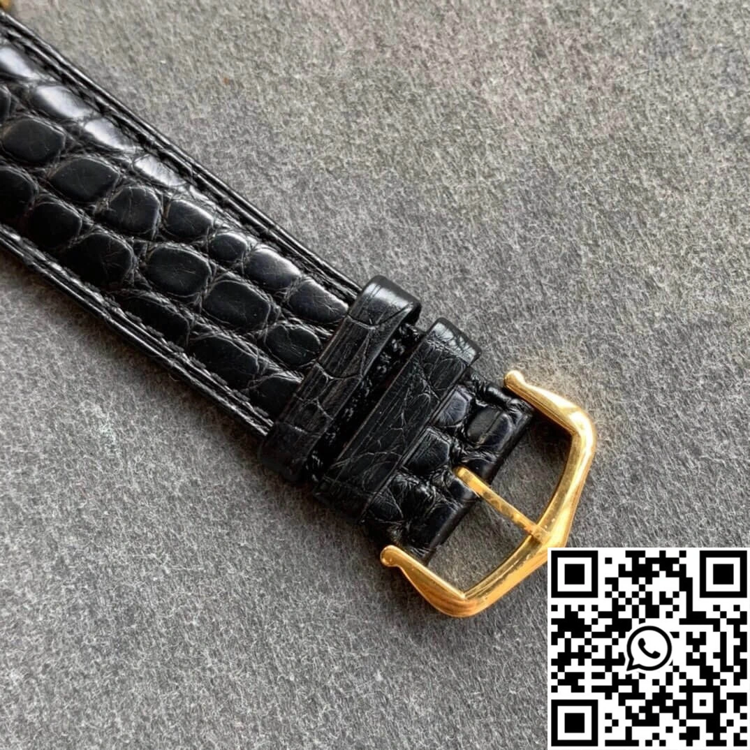 Cartier Tank K11 Factory V2 Yellow Gold White Dial FlexibleFit 1515