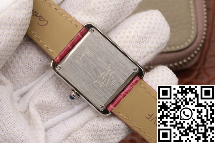 Bright Cartier Tank Ladies K11 Factory Stainless Steel 1518
