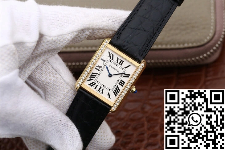 Contemporary Cartier Tank Ladies K11 Factory White Dial 1496