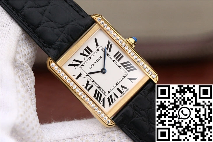 Contemporary Cartier Tank Ladies K11 Factory White Dial 1496