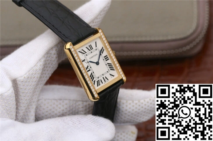 Contemporary Cartier Tank Ladies K11 Factory White Dial 1496