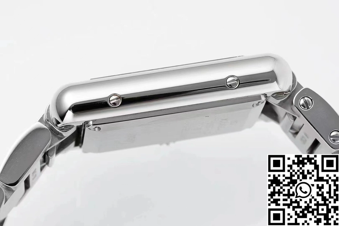 Comfortable Cartier Tank Must CRWSTA0107 AF Factory 25.5mm Stainless Steel White Dial 1507