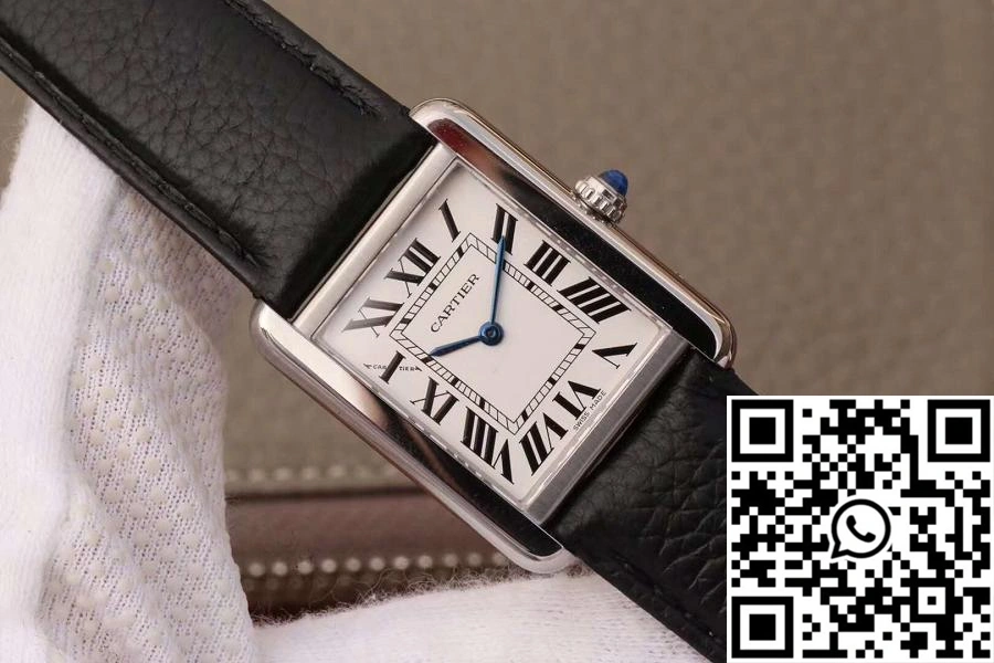 Attractive Cartier Tank Solo Ladies 31MM WSTA0030 JF Factory Silver Dial 1514
