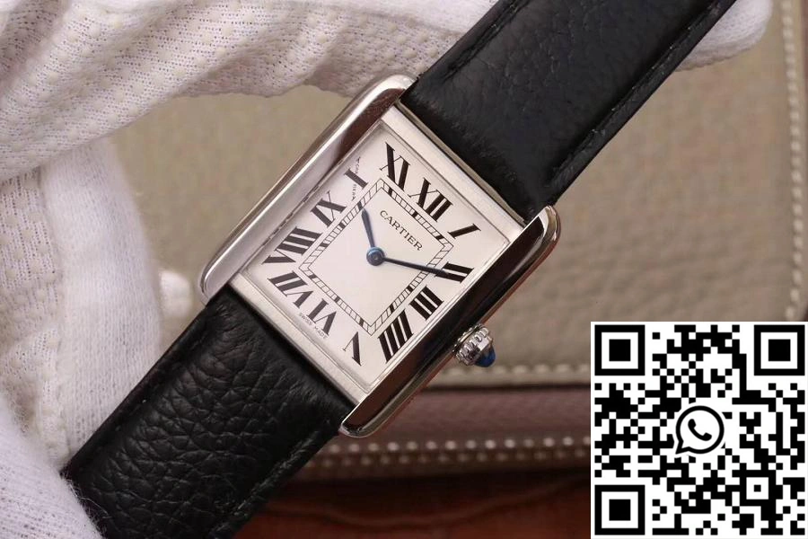 Attractive Cartier Tank Solo Ladies 31MM WSTA0030 JF Factory Silver Dial 1514