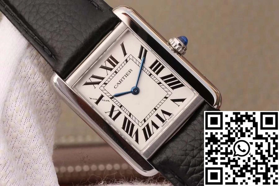 Attractive Cartier Tank Solo Ladies 31MM WSTA0030 JF Factory Silver Dial 1514