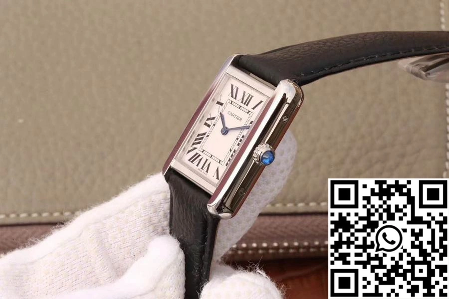 Attractive Cartier Tank Solo Ladies 31MM WSTA0030 JF Factory Silver Dial 1514