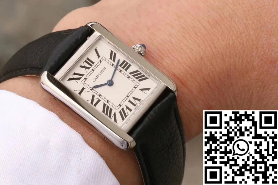 Attractive Cartier Tank Solo Ladies 31MM WSTA0030 JF Factory Silver Dial 1514