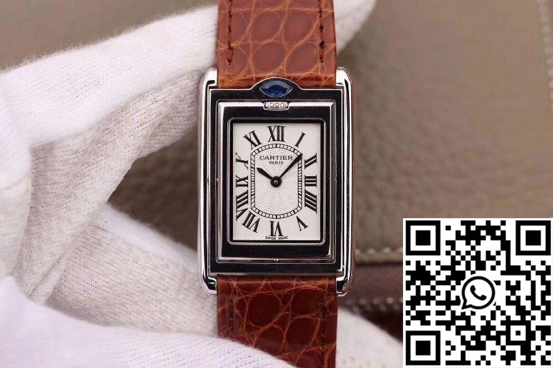 Cartier Tank Solo Ladies W5200025 White Dial Attractive 1497