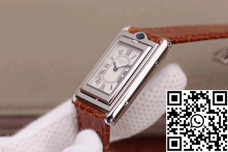 Cartier Tank Solo Ladies W5200025 White Dial Attractive 1497