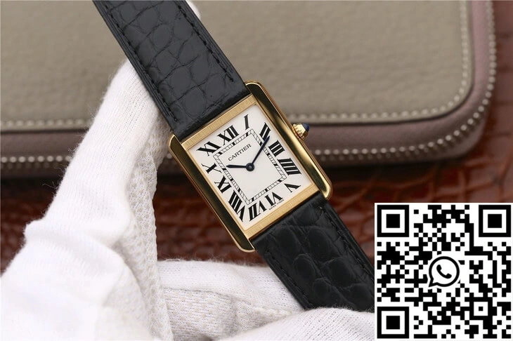 ZeroBulk Cartier Tank W5200002 K11 Factory White Dial 1517