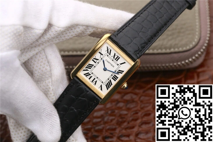 ZeroBulk Cartier Tank W5200002 K11 Factory White Dial 1517