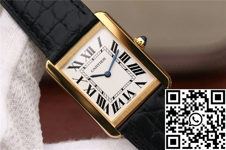 ZeroBulk Cartier Tank W5200002 K11 Factory White Dial 1517