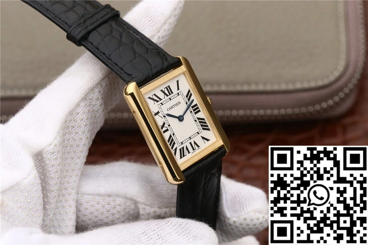 ZeroBulk Cartier Tank W5200002 K11 Factory White Dial 1517