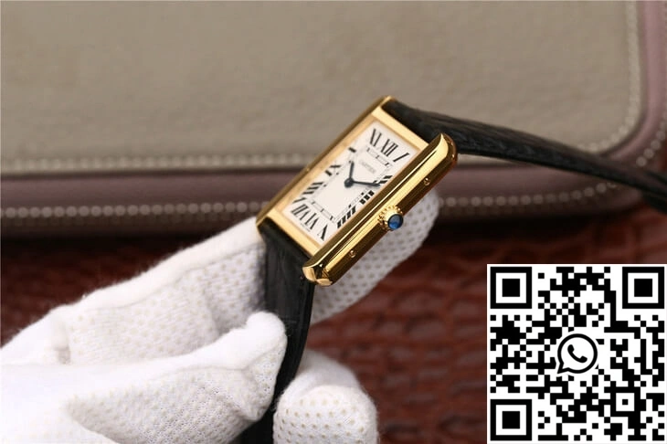 ZeroBulk Cartier Tank W5200002 K11 Factory White Dial 1517