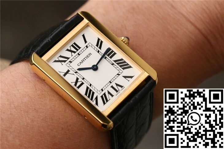 ZeroBulk Cartier Tank W5200002 K11 Factory White Dial 1517