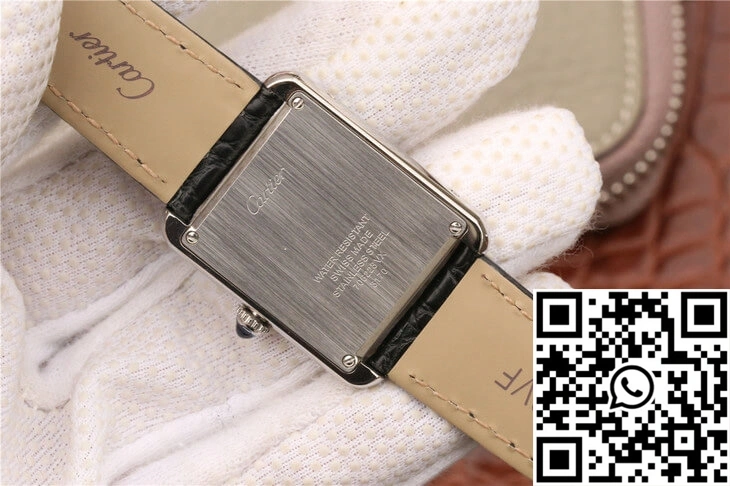 Cartier Tank W5200018 K11 Factory White Dial Durable 1502
