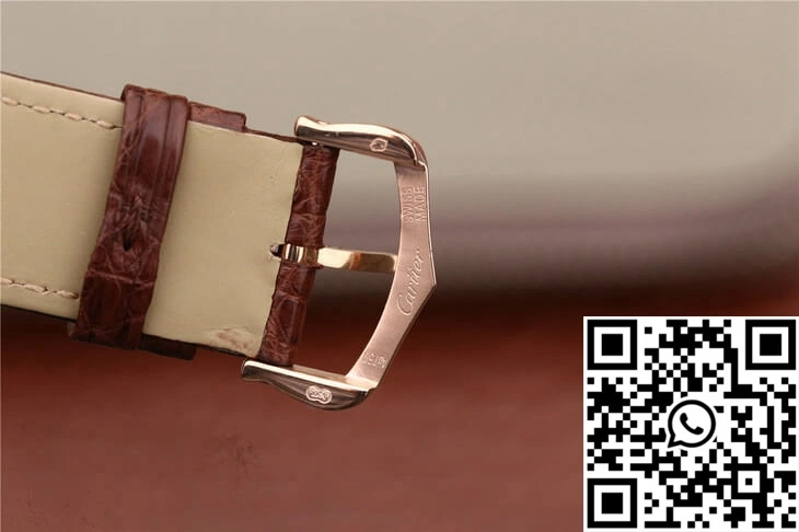 Cartier Tank W5200025 K11 Factory White Dial Effortless 1510