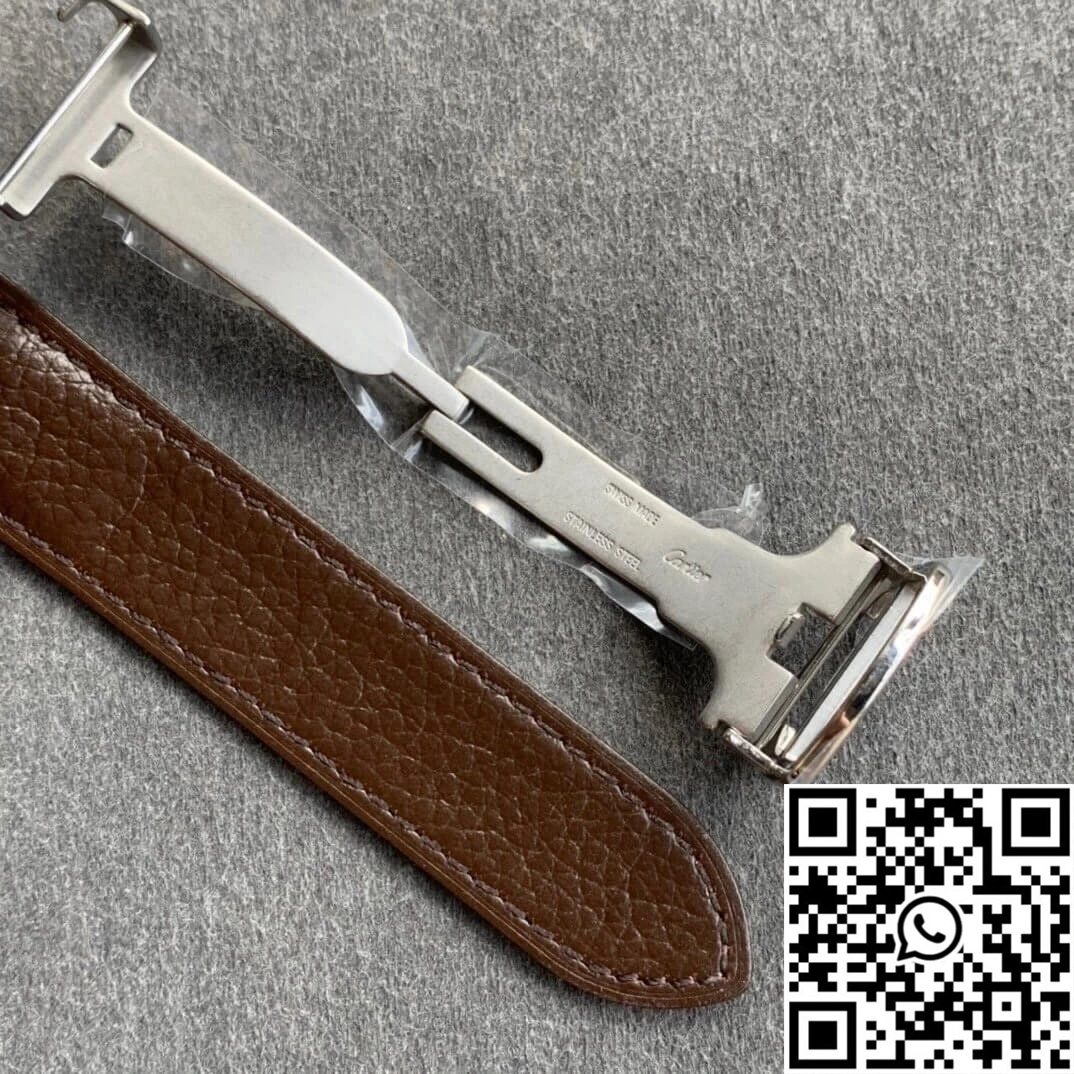 Cartier Tank WSTA0030 K11 Factory White Dial WrinkleFree 1499