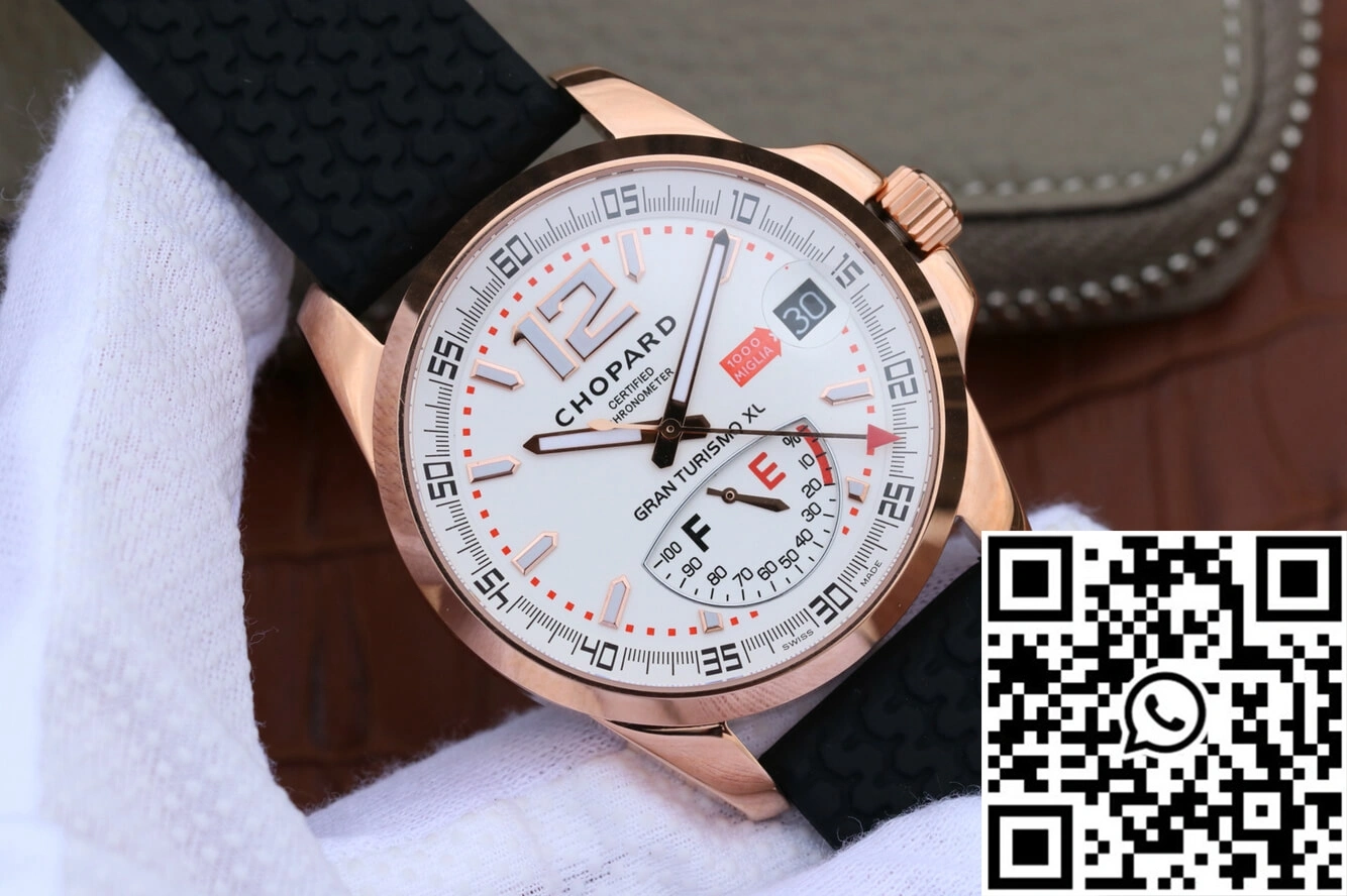 GoAnywhere Chopard  Racing Mille Miglia 161272-5001 V6 Factory White Dial Rose Gold 1681