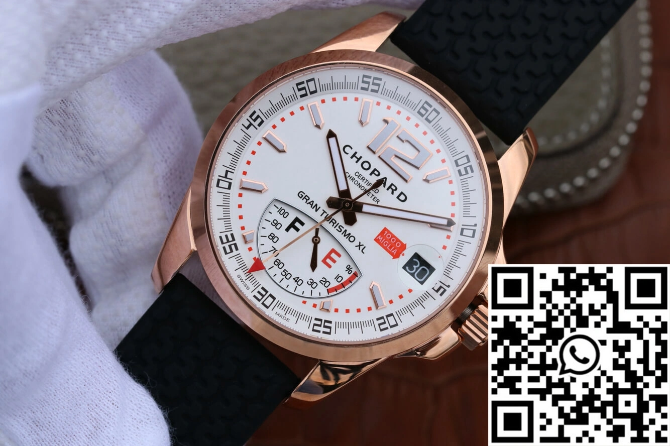 GoAnywhere Chopard  Racing Mille Miglia 161272-5001 V6 Factory White Dial Rose Gold 1681
