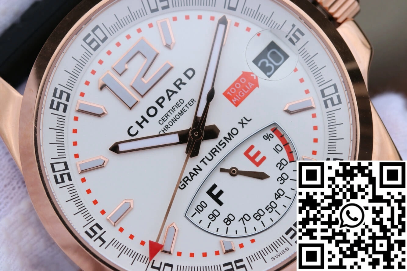 GoAnywhere Chopard  Racing Mille Miglia 161272-5001 V6 Factory White Dial Rose Gold 1681