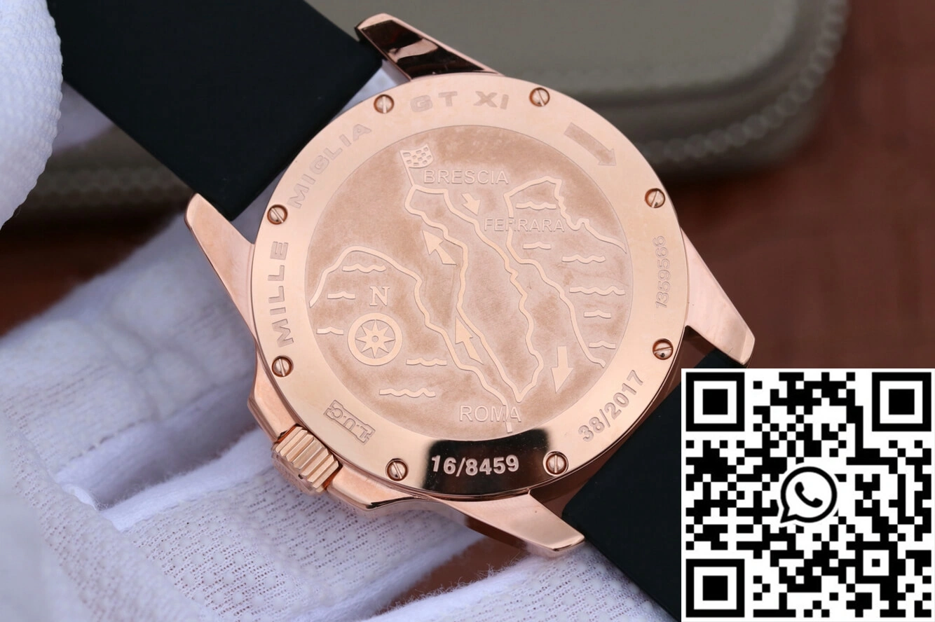 GoAnywhere Chopard  Racing Mille Miglia 161272-5001 V6 Factory White Dial Rose Gold 1681