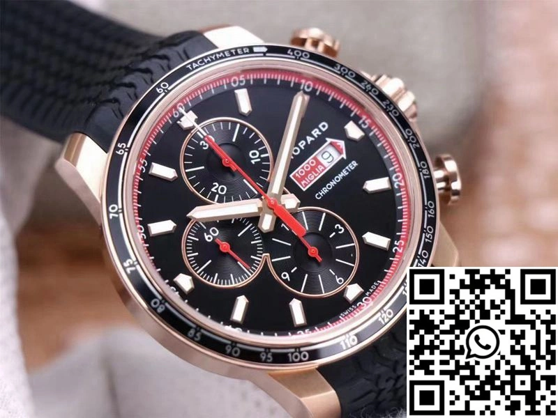 SmartChoice Chopard  Racing Mille Miglia GTS Chronograph 161293-5001 V7 Factory Black Dial 1678