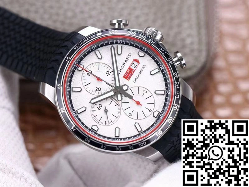 WaterResistant Chopard  Racing Mille Miglia GTS Chronograph 168571-3002 V7 Factory White Dial 1683