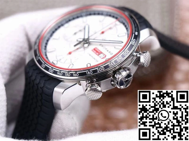WaterResistant Chopard  Racing Mille Miglia GTS Chronograph 168571-3002 V7 Factory White Dial 1683