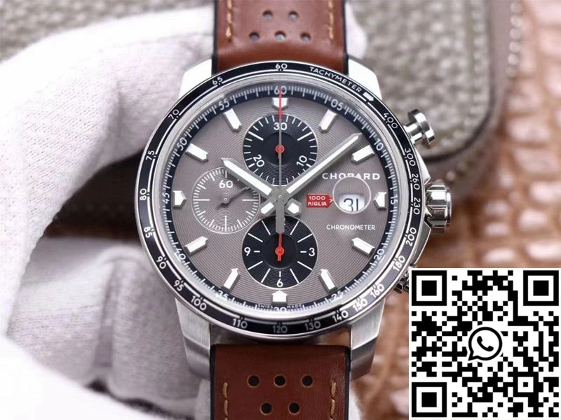 Trendy Chopard  Racing Mille Miglia GTS Chronograph 168571-3004 V7 Factory Gray Dial 1680