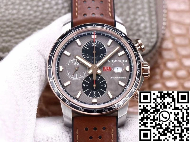 Chopard  Racing Mille Miglia GTS Chronograph 168571-6002 V7 Factory Gray Dial Colorful 1682