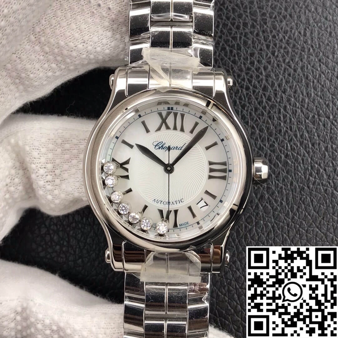 EasyCare Chopard Happy Diamonds 278559-3002 YF Factory Silver Dial 1688