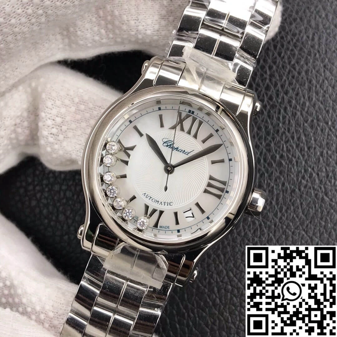 EasyCare Chopard Happy Diamonds 278559-3002 YF Factory Silver Dial 1688