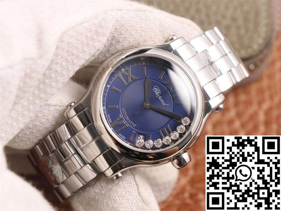 EyeCatching Chopard Happy Sport 278559-3009 YF Factory Blue Dial 1700