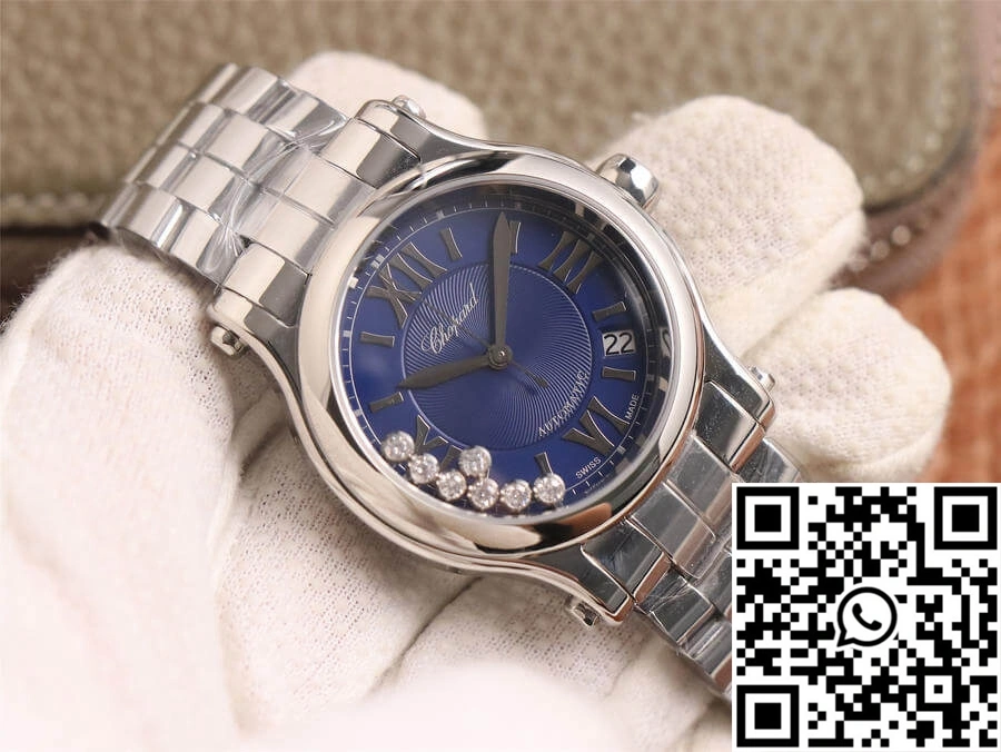 EyeCatching Chopard Happy Sport 278559-3009 YF Factory Blue Dial 1700