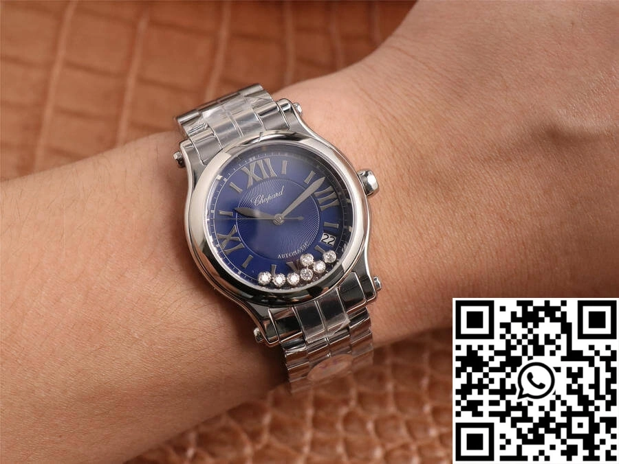 EyeCatching Chopard Happy Sport 278559-3009 YF Factory Blue Dial 1700