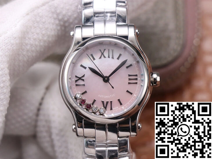 Chopard Happy Sport 278573 YF Factory Pink Dial BestValue 1692
